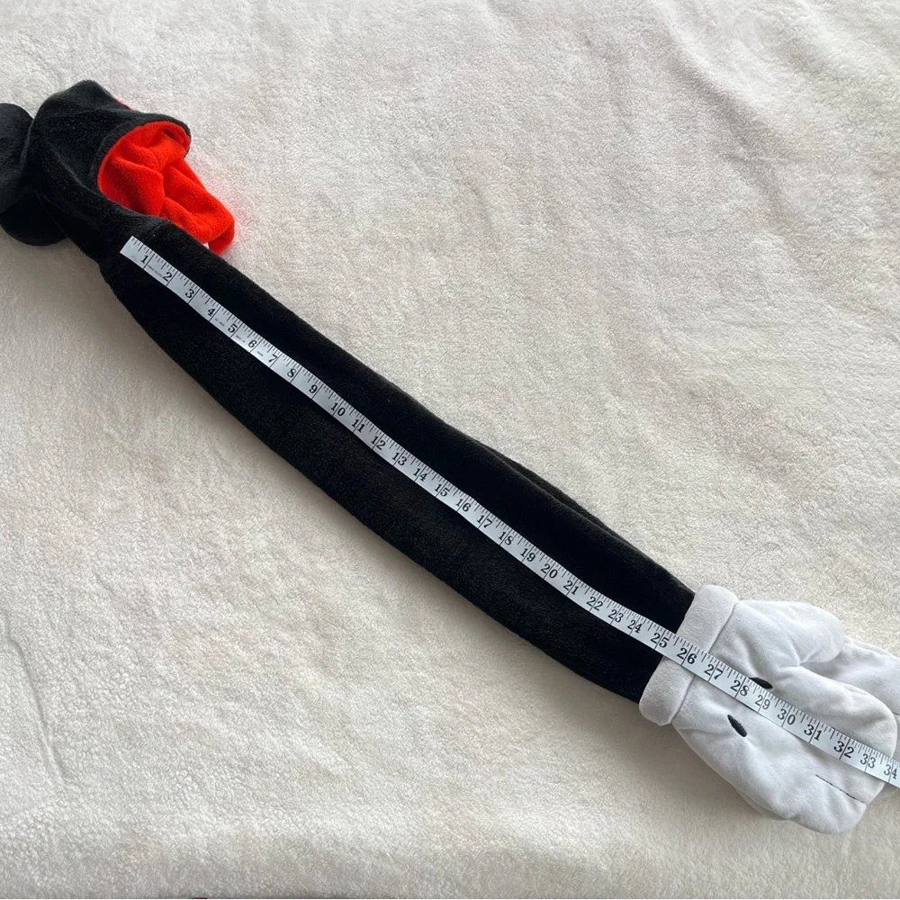 Disney Parks Mickey Mouse‎ Mouseketeers Plush Winter Hat Scarf Gloves Mittens